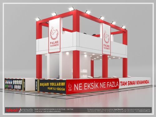 Ahşap Fuar Standı Kurumsal Fuar Stand Tasarımı ve İdeal Mimarlık