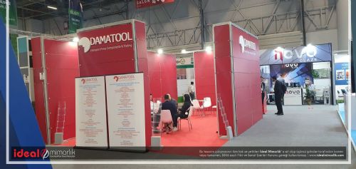DAMA MAKINE LTD. STI. | Uygulanan Proje | Ahşap Fuar Standı | 12.10.2023 | DAMA MAKINE LTD. STI.