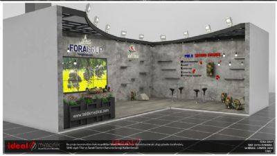 Fora Grup Ahşap Stand Tasarımı | 30.04.2019 | FORA GRUP SAVUNMA TEKN. ve DAN. TİC. LTD. ŞTİ.