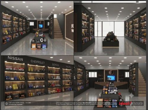 FUAT OTO YEDEK PARÇA SAN.VE TİC.LTD.ŞTİ. | SHOWROOM TASARIMI | 10.06.2026 | FUAT OTO YEDEK PARÇA SAN.VE TİC.LTD.ŞTİ.