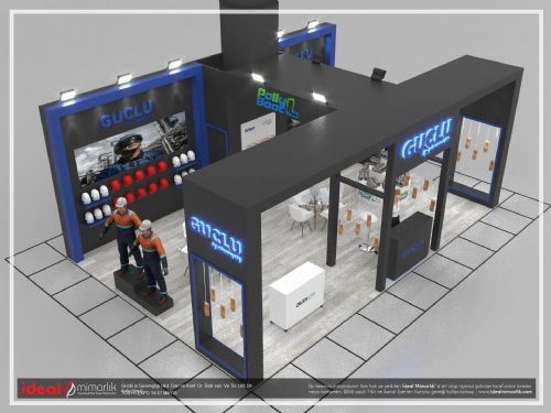 Güclü is Güvengligi Hird. Deri ve Konf. Ür. Elek san. Ve Tic. Ltd. Sti | Tasarım Proje | Maxima Fuar Standı | 04.03.2025 | 