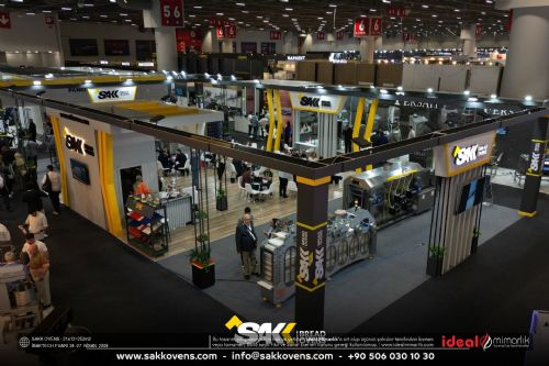 SAKK OVENS MAK.İMAL.GIDA SAN VE TİC.LTD.ŞTİ | Uygulanan Proje | Truss Fuar Standı | 22.05.2025 | SAKK OVENS MAK.İMAL.GIDA SAN VE TİC.LTD.ŞTİ