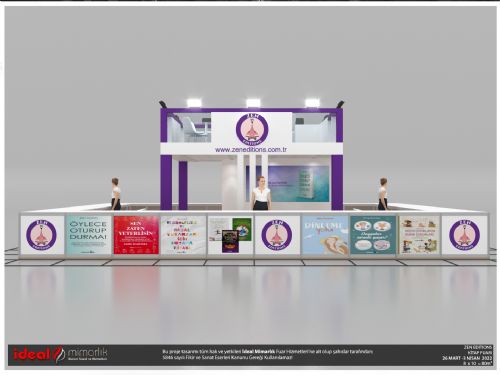 ZEN KİTAP YAYINLARI SANAYİ VE TİCARET LİMİTED ŞİRKETİ |CNR KİTAP FUARI 26 MART - 3 NİSAN  | 15.03.2022 | 